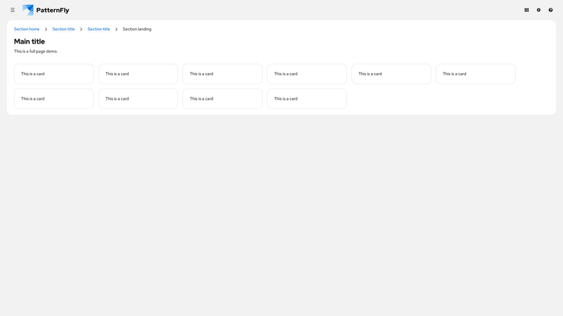 Sidebar collapsed screenshot