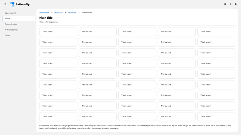 Overflow scroll screenshot