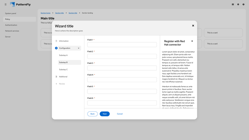 With drawer, expanded screenshot