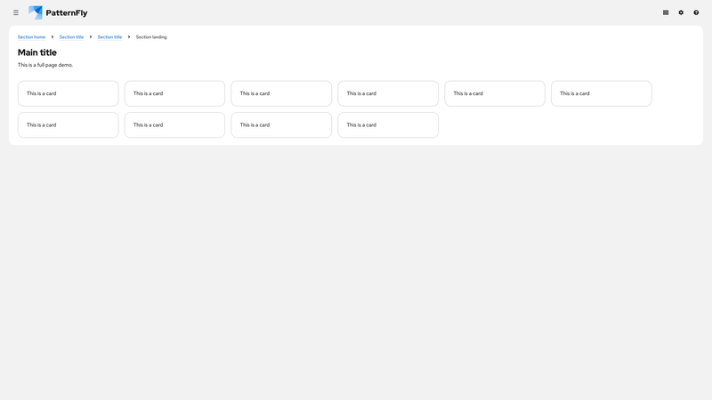 Sidebar collapsed screenshot