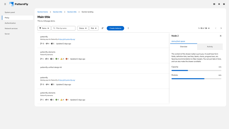 Primary-detail expanded screenshot