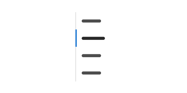 Jump links illustration