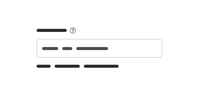 Helper text illustration