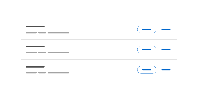 Data list illustration