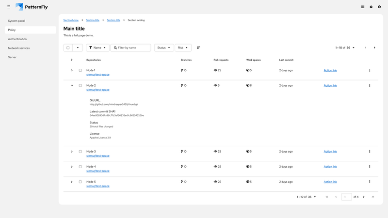 Expandable screenshot
