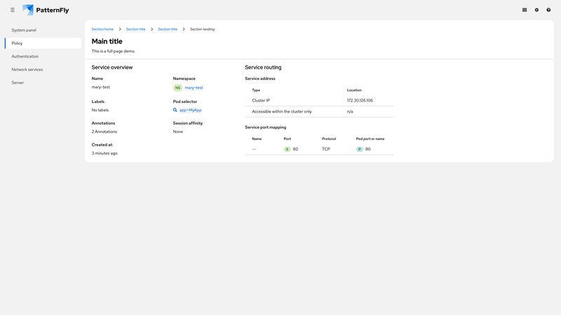 Complex content screenshot