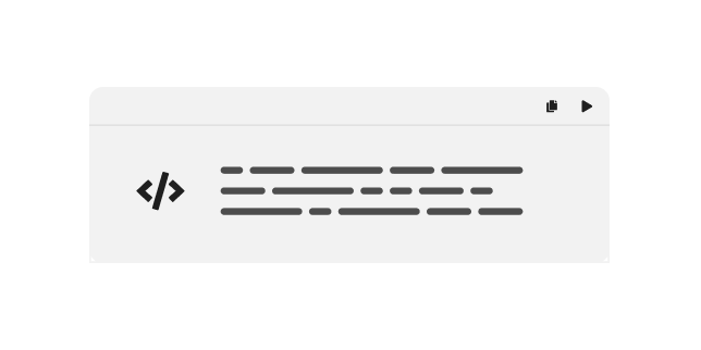 Code block illustration