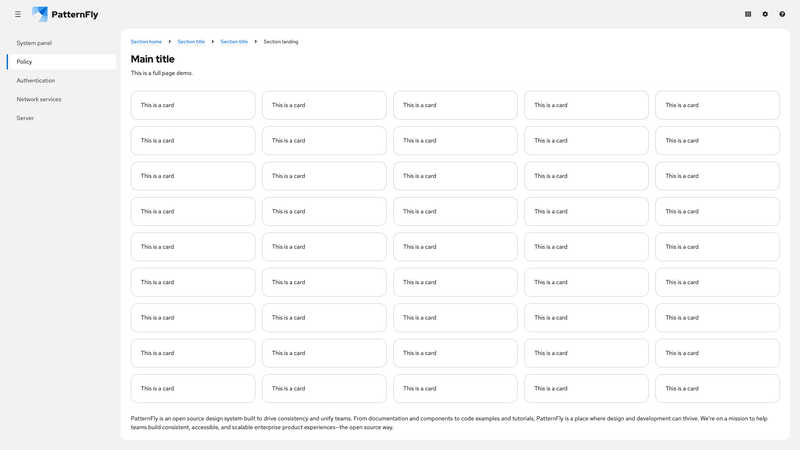 Overflow scroll screenshot
