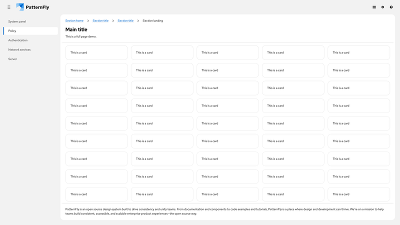 Overflow scroll screenshot
