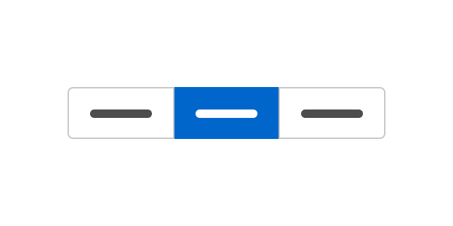 Toggle group illustration