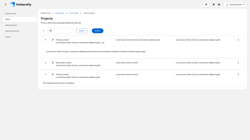 Expandable control in toolbar screenshot
