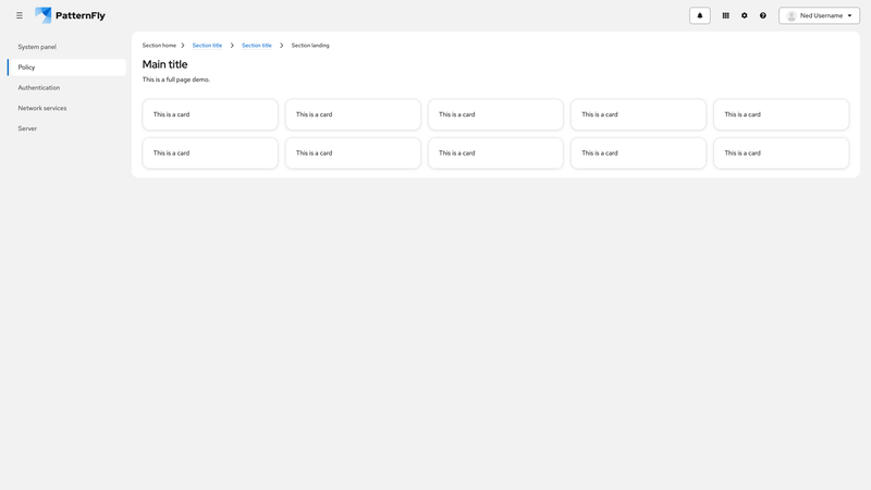 Utilities and user dropdown menu screenshot