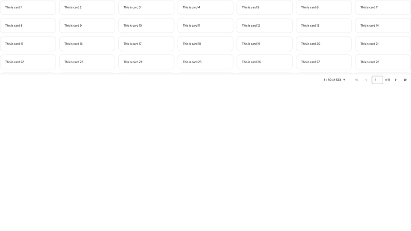 Dynamic sticky bottom screenshot