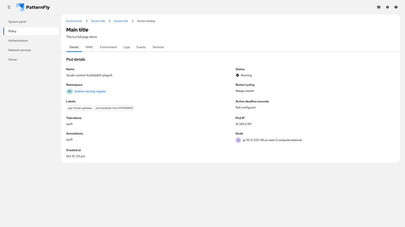 Open tabs screenshot