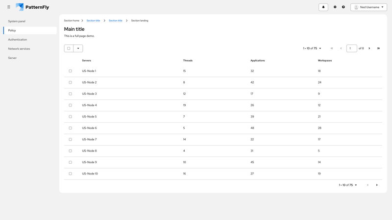 Bulk select screenshot
