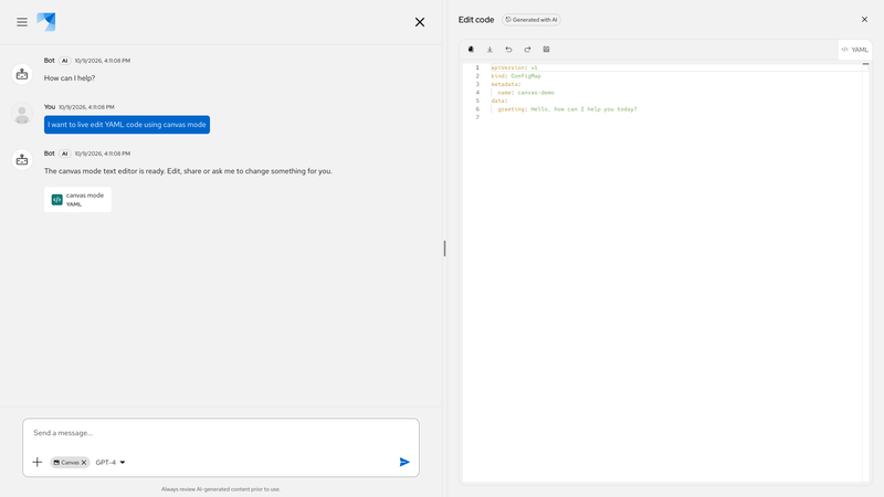 With code editor screenshot