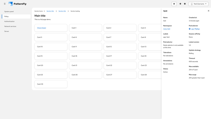 In drawer screenshot