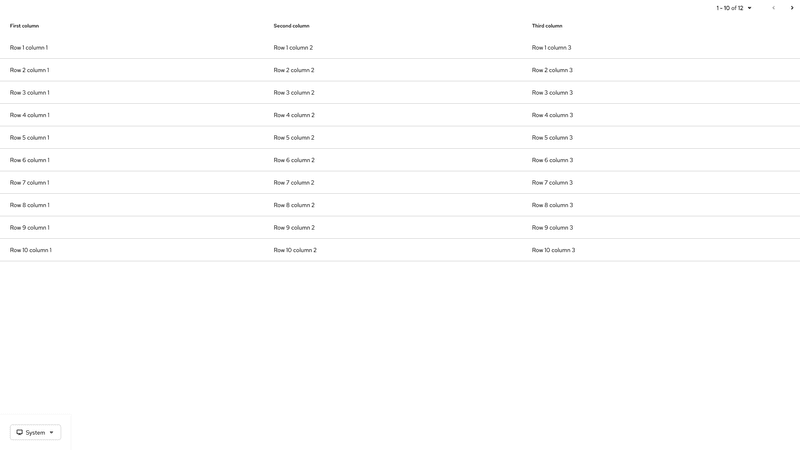 Automatic pagination screenshot