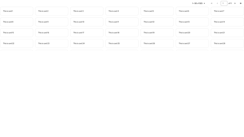 Dynamic sticky top screenshot