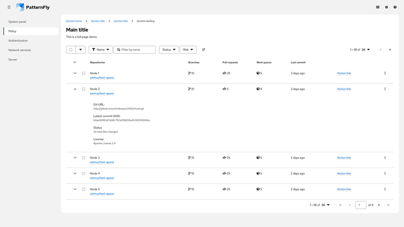 Expandable screenshot