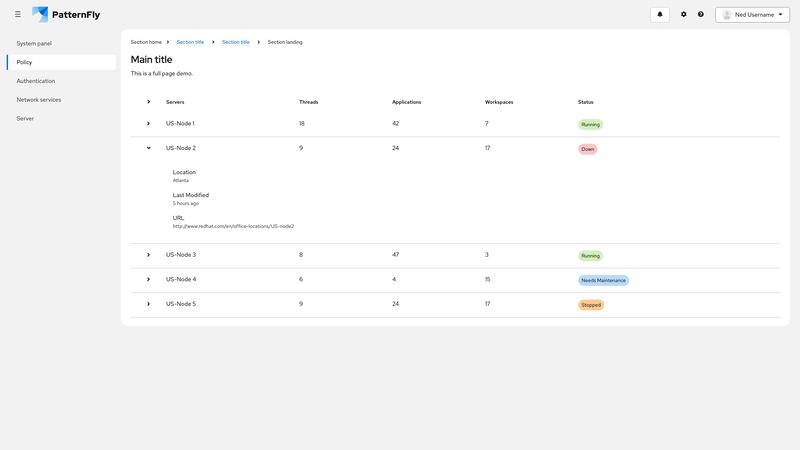 Expand/collapse all screenshot