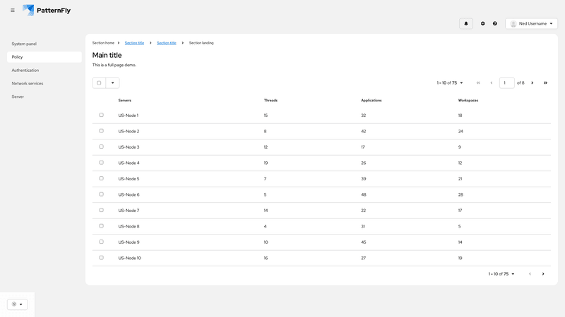 Bulk select screenshot