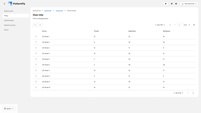 Bulk select screenshot