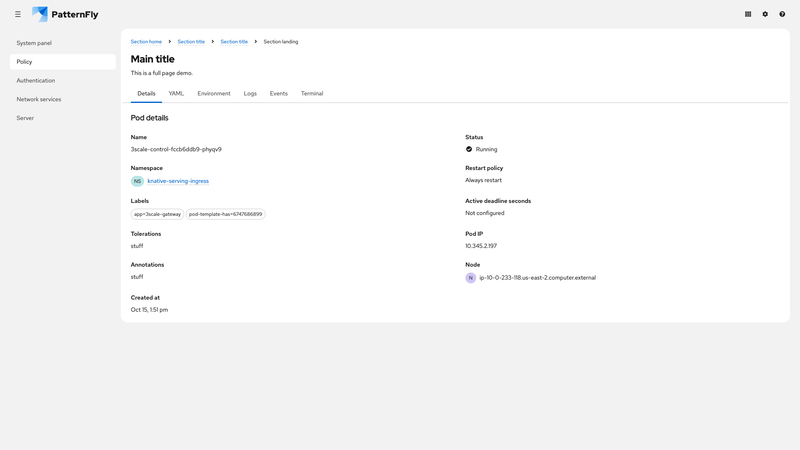 Open tabs screenshot