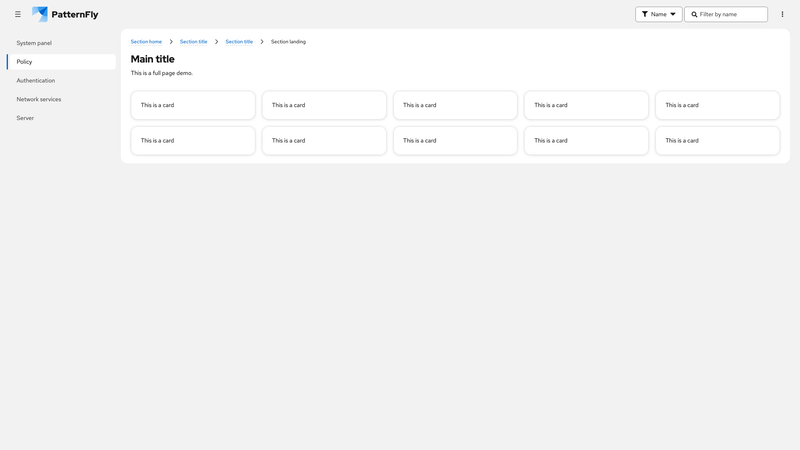 With toolbar, filters screenshot