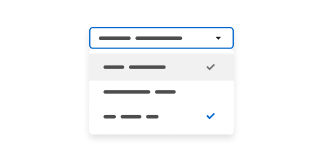 Custom menus illustration