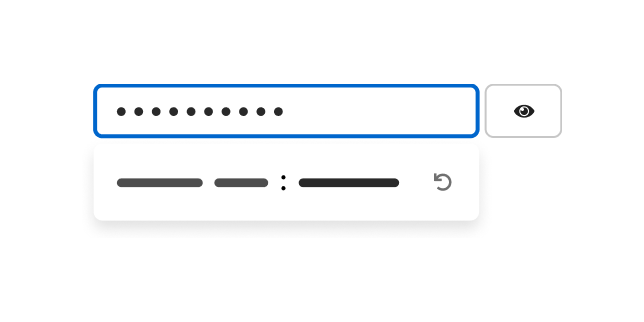 Password generator illustration