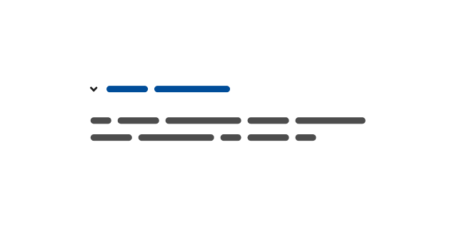 Expandable section illustration