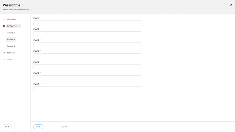 Error on step screenshot