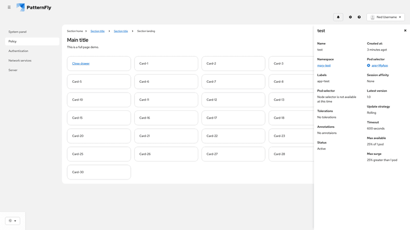 In drawer screenshot