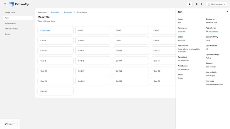 In drawer screenshot