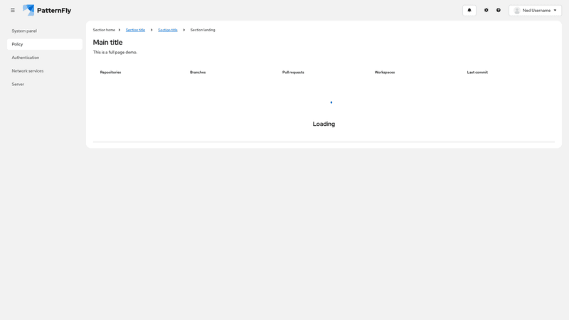 Loading screenshot