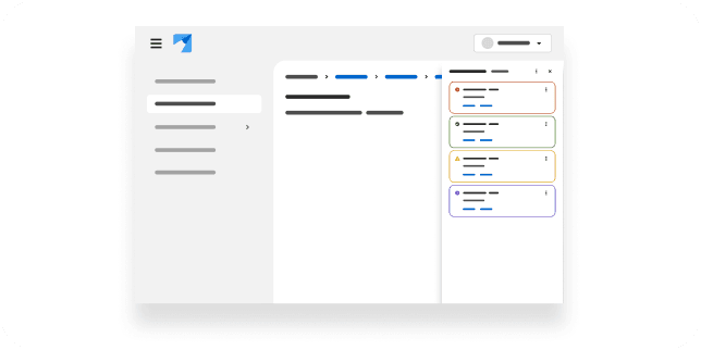 Notification drawer illustration