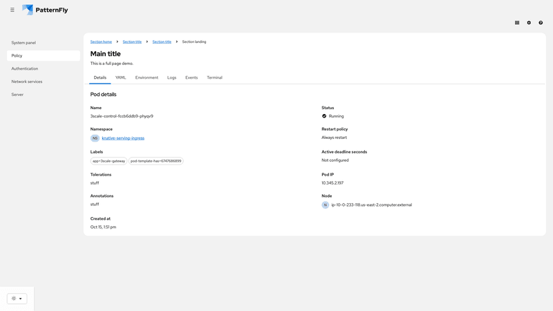 Open tabs screenshot