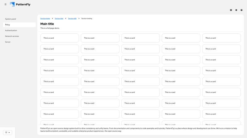Overflow scroll screenshot