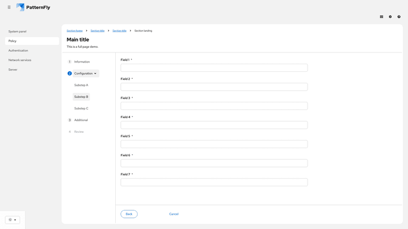 With drawer, in page screenshot