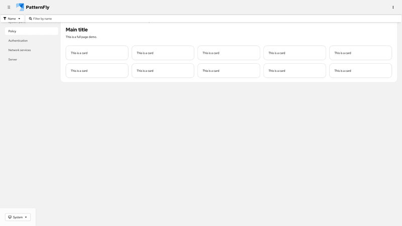 With toggle group, filters, expandable content expanded (mobile) screenshot